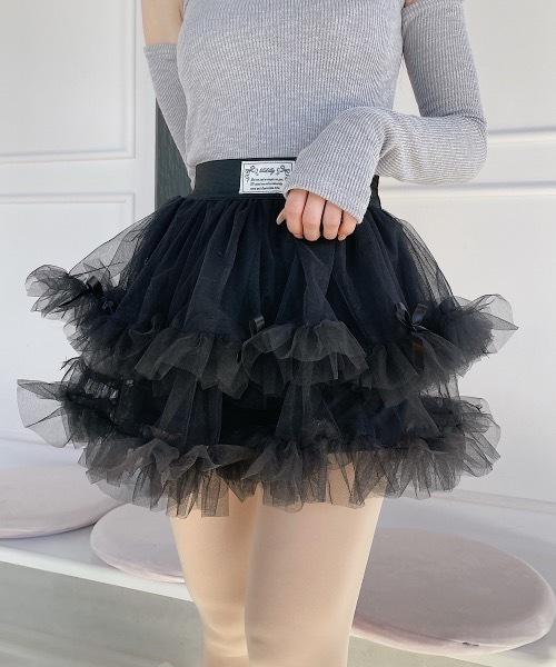 lilLilly（リルリリー） tシャツ チョーカーリブニットトップス