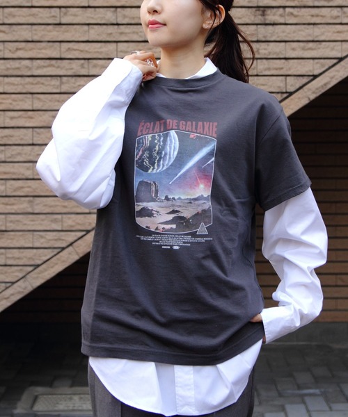 THE SHINZONE シンゾーン　SF CINÉMA TEE Tシャツ Shinzone（シンゾーン）】SF CINÉMA グラフィック TEE