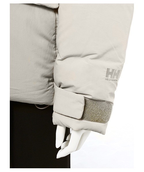 「emmi」 「HELLY HANSEN」ダウンジャケット MEDIUM グレー レディース_画像8