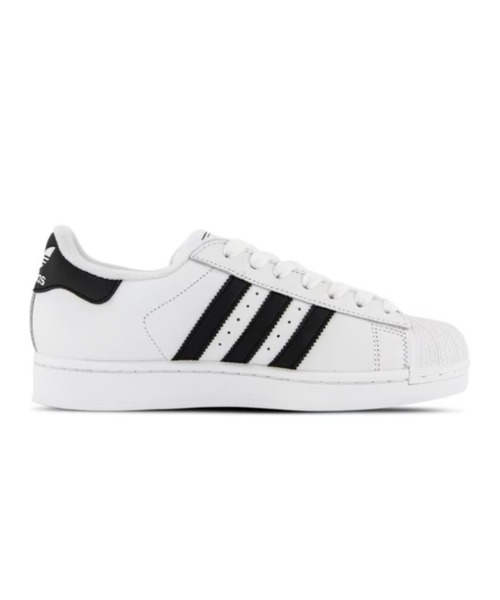 美品✨adidas アディダス【25】スーパースター　ハイカット 白　黒 adidas スニーカー Originals(アディダスオリジナルス