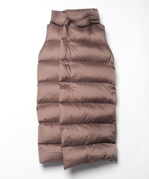 Rick Owens（リック・オウエンス） ダウンベスト 34 ブラウン