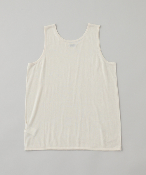 walenode（ウェルノード） タンクトップ Silk cashmere Tank top