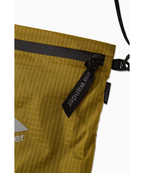 ショルダーバッグ・ポシェット WOOALONG Nylon sacoche bag KHAKI WL244WBG01UKAK ショルダーバッグ・ポシェット WOOALONG Nylon sacoche bag