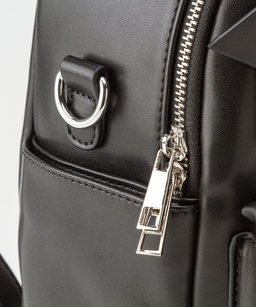 DearMyLove デイバック リュック リボンチェーンフリルハートスタッズ