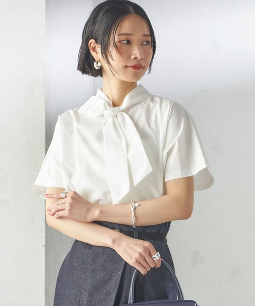 SHIPS（シップス） ブラウス シャツ 「SHIPS別注」Nell:「手洗い可能