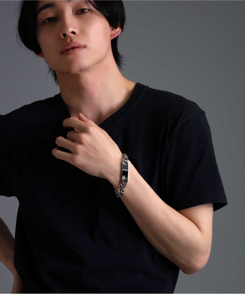 ブレスレット 「限定展開」“LH-1”IDブレスレット/サージカルステンレス（金属アレルギー対応）「LION HEART / ライオンハート」の画像