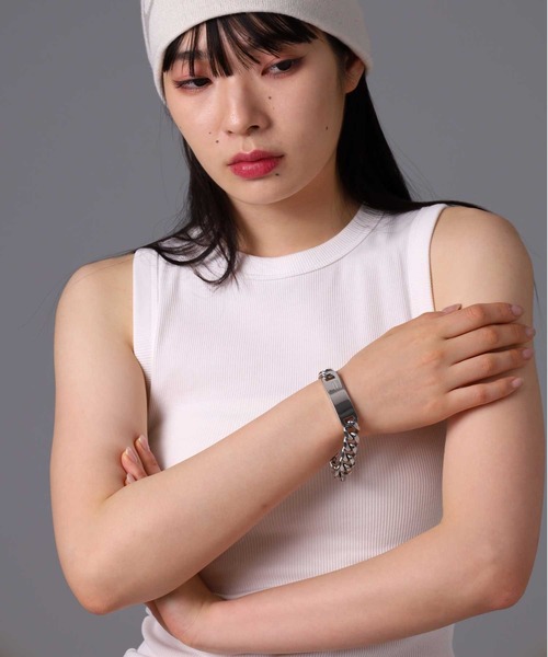 ブレスレット 「限定展開」“LH-1”IDブレスレット/サージカルステンレス（金属アレルギー対応）「LION HEART / ライオンハート」の画像