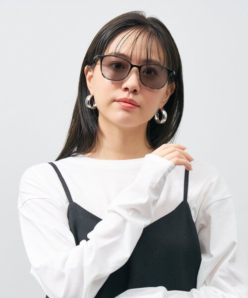 【新品未使用】Zoff UV100%カットレンズ　サングラス Zoff サングラス SUNCUTGlasses/UV100%CUT ウェリントン型