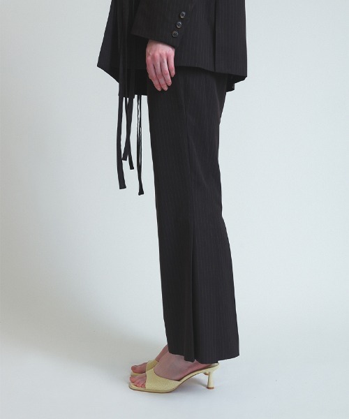 パンツ triple tucked trousers レディース : ZOZOTOWN Yahoo!店