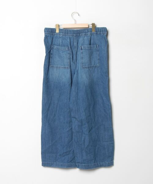 [GAP] обработка Denim брюки L индиго голубой женский 