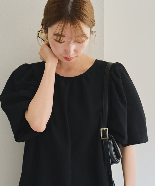 チュニック、センソユニコ、M2、バルーンチュニック Kastane チュニック 「前後2WAY」B ティアードバルーン