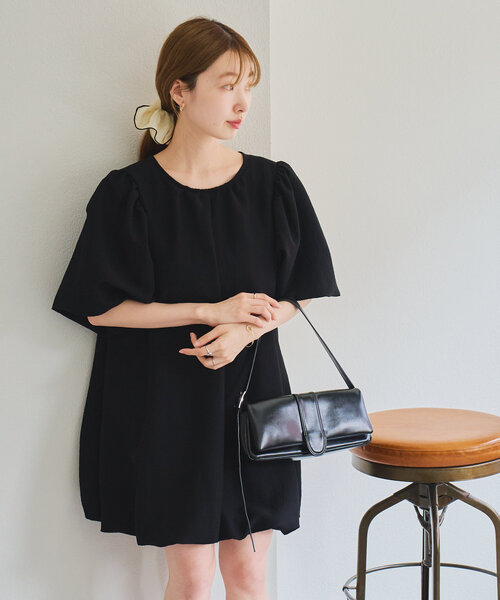 Kastane チュニック 「前後2WAY」裾バルーンチュニック