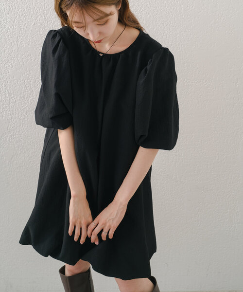 Kastane チュニック 「前後2WAY」裾バルーンチュニック