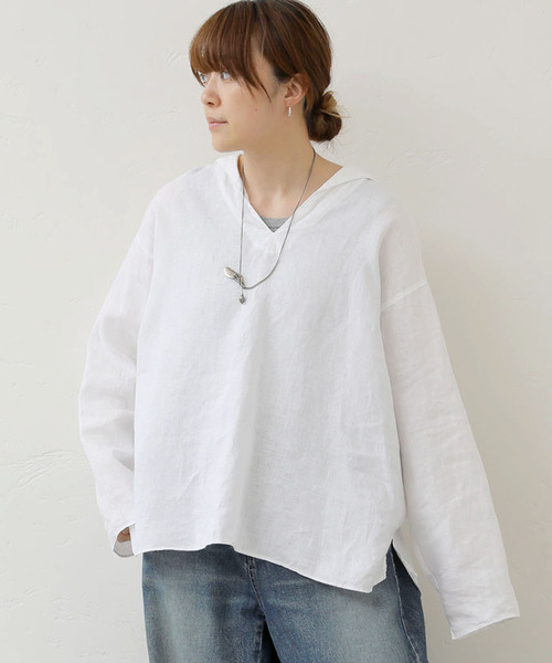 Spick & Span（スピックアンドスパン）の「リネンソフトシャツ