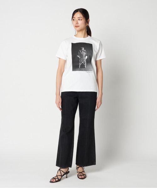 「Couture d'adam」 半袖Tシャツ 38 ホワイト系その他4 レディース COUTURE D'ADAM 「Couture d'adam」 半袖Tシャツ 38 ホワイト系