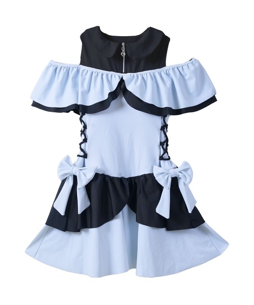 DearMyLove 水着 魔法少女サイドレースアップ水着 レディース