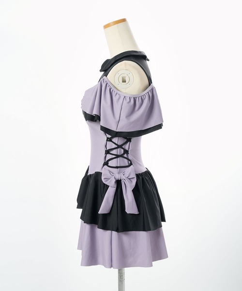 DearMyLove 水着 魔法少女サイドレースアップ水着 レディース