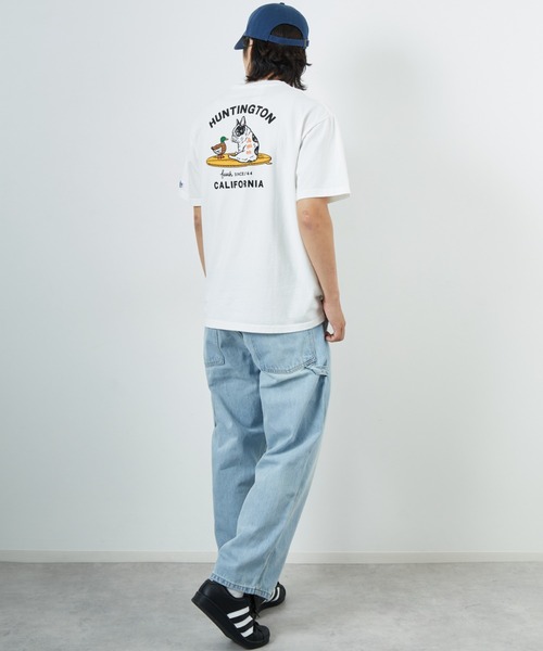 tシャツ 「THE ENDLESS SUMMER/エンドレスサマー」 別注 BUHI HUNTINGTON バッグプリントTシャツ レディース メンズ The Endless Summer tシャツ 「THE ENDLESS SUMMER/エンドレス