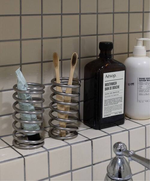 TUDES SPIRAL HOLDER SV 歯ブラシホルダー TUDES/トゥーデス】 SPIRAL HOLDER SV 歯ブラシホルダー