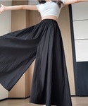 ワイドパンツ パンツ 「スカート見え」ウエスト...の詳細画像1