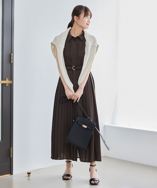 【新品】アンデミュウ　アソートプリーツワンピース Andemiu｜アソートプリーツワンピース | Rakuten Fashion(楽天