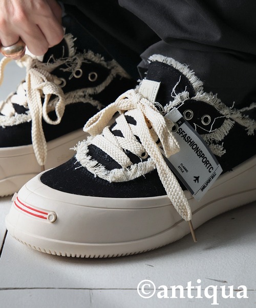 antiqua（アンティカ） スニーカー 厚底スニーカー メンズ : ZOZOTOWN
