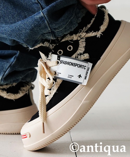 antiqua（アンティカ） スニーカー 厚底スニーカー メンズ : ZOZOTOWN