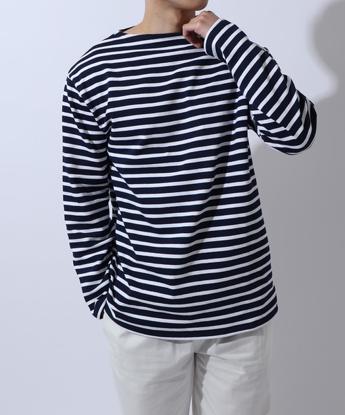 「SAINT JAMES」 長袖Tシャツ 2 ブラック メンズ