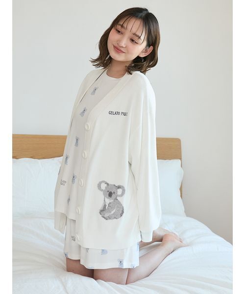 【新品・未使用タグ付】ジェラートピケ カウチン カーディガン WILDSIDE】【UNISEX】ジェラートカーディガン(トップス)｜ルーム