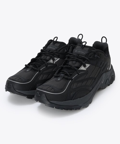 Columbia 防水 ローカット スニーカー 黒 Columbia コロンビア 防水シューズ メンズ レディース