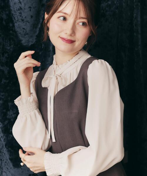 Couture Brooch（クチュール ブローチ） ブラウス シャツ 「フェミニン