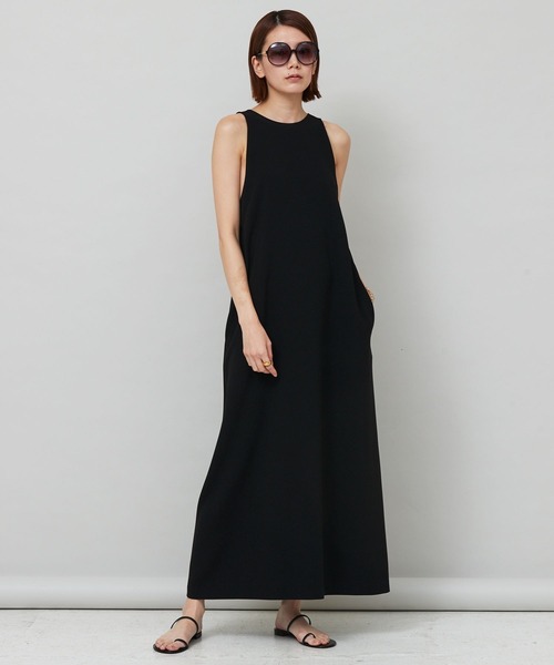 Curensology（カレンソロジー） ノースリーブワンピース 36 ブラック  
