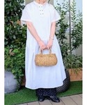 ワンピース 半袖 「S/Mサイズ」ダブルボタン...の詳細画像2