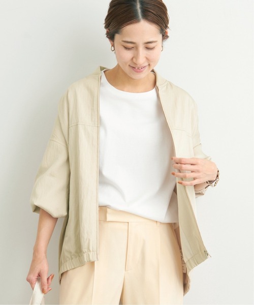 新品未使用タグ付き　FRAMe WORK ベージュブルゾン FRAMeWORK（フレームワーク） ブルゾン 36 ベージュ レディース