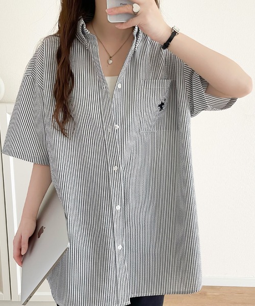 「Java」 半袖シャツ X-LARGE モカ レディース | Java | 06