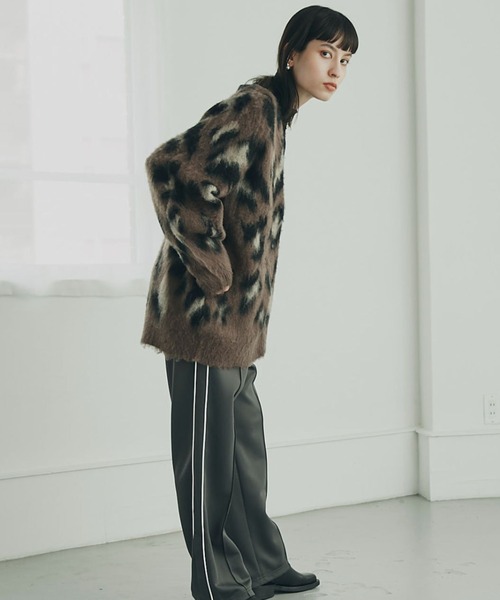 「ROSE BUD」 ニットカーディガン ONE SIZE ベージュ レディース_画像9