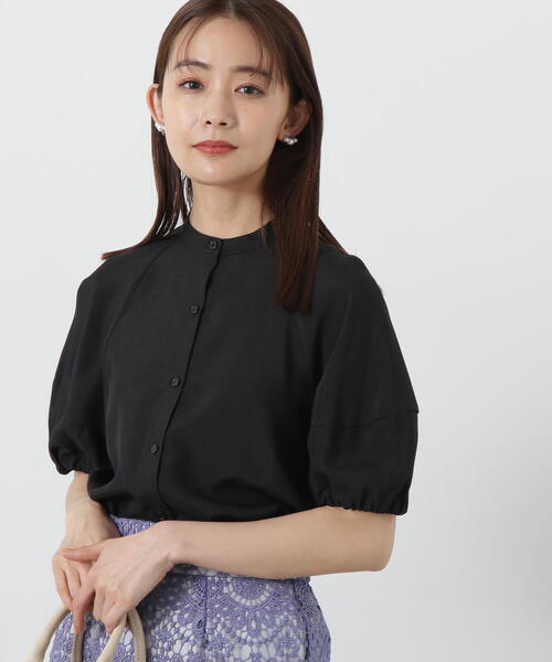 「N.（N. Natural Beauty Basic）」 半袖ブラウス MEDIUM オレンジ レディース_画像3