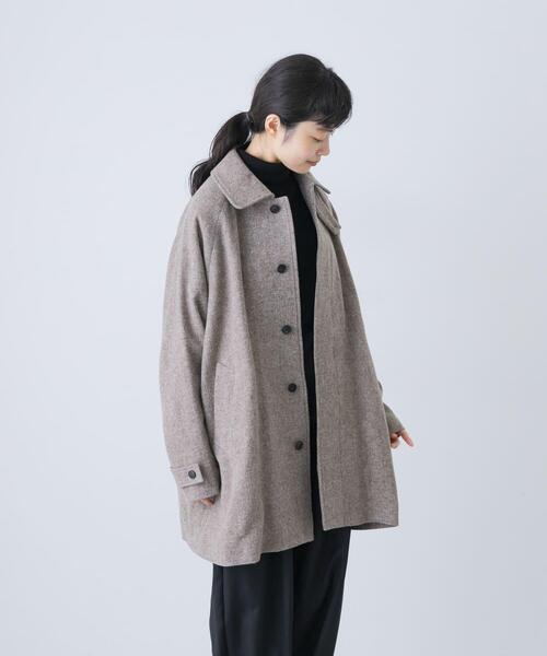 かぐれ コート アウター Wool short coat レディース : ZOZOTOWN Yahoo