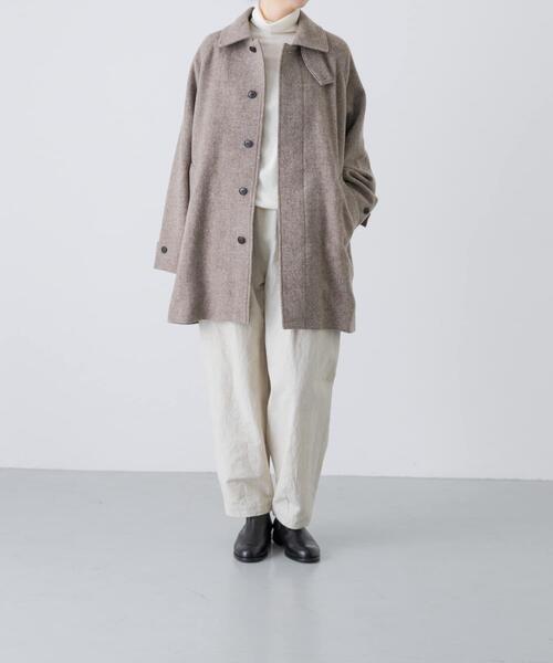 かぐれ コート アウター Wool short coat レディース : ZOZOTOWN Yahoo