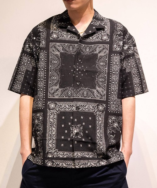 「THE NORTH FACE PURPLE LABEL」 半袖シャツ S ブラック メンズの画像