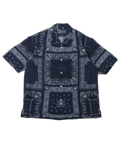 「THE NORTH FACE PURPLE LABEL」 半袖シャツ S ブラック メンズの画像