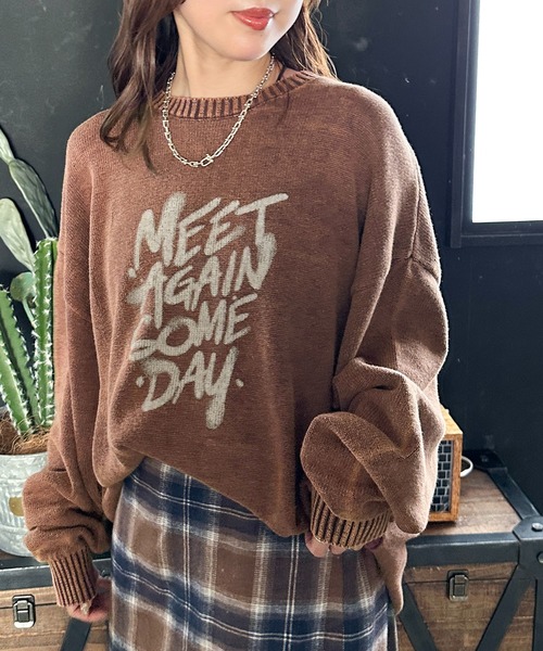 「apres jour mignon」 長袖ニット フリー ブラック レディース_画像9