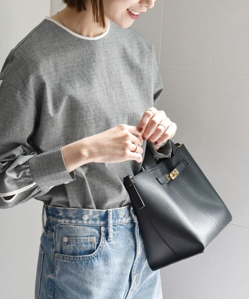 「SHIPS any」 2WAYバッグ ONE SIZE ブラック レディース_画像5