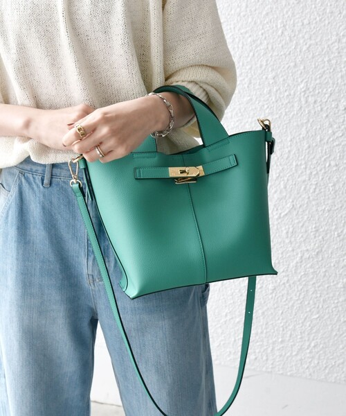 「SHIPS any」 2WAYバッグ ONE SIZE ブラック レディース_画像9