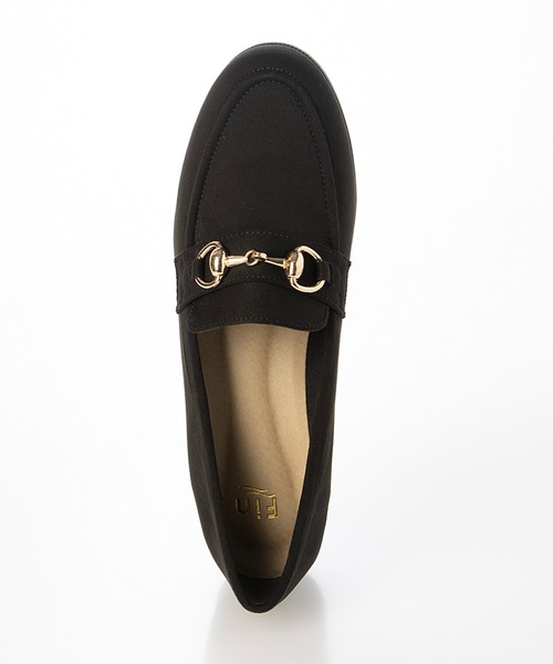 【新品半額】フィン　本革ビットローファー黒25cm Fin（フィン） ローファー 撥水＆防汚機能付きスエードビット