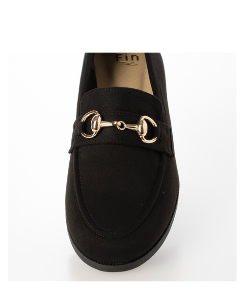 Fin（フィン） ローファー 撥水＆防汚機能付きスエードビット