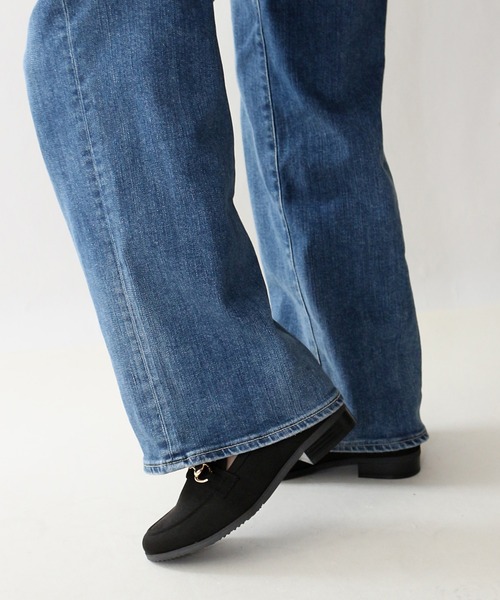 Fin（フィン） ローファー 撥水＆防汚機能付きスエードビット