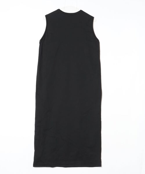 「ATON」 ノースリーブワンピース 2 ブラック レディース_画像2