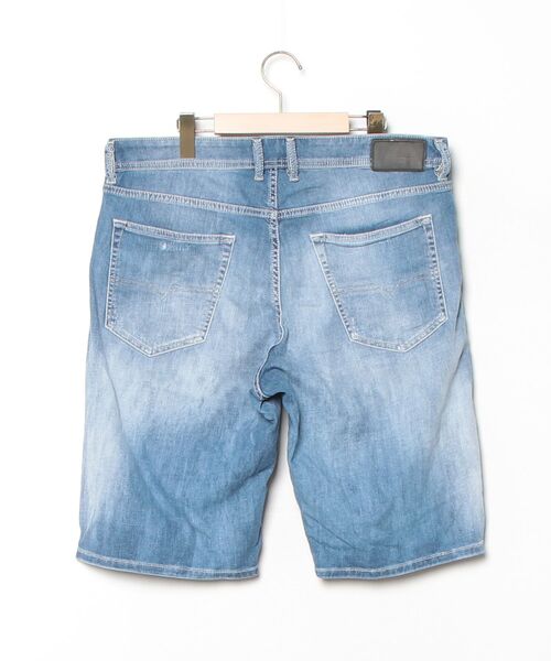 DIESEL タグ付　デニムショートパンツ ライトブルー　34 DIESEL（ディーゼル） デニムハーフパンツ 34 ブルー メンズ