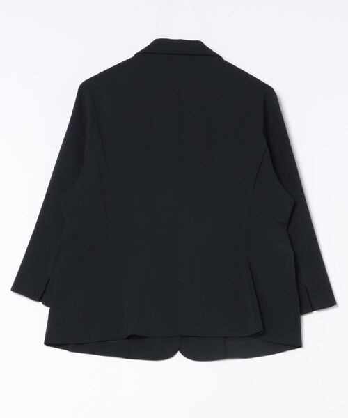 「Honeys」 テーラードジャケット M グレイッシュベージュ レディース_画像2